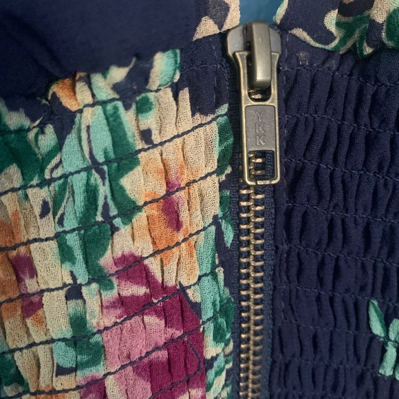 Betsey Johnson VTG Y2K Floral Zip Front Halter Midi Dress NWT Size S - Picture 8 of 9